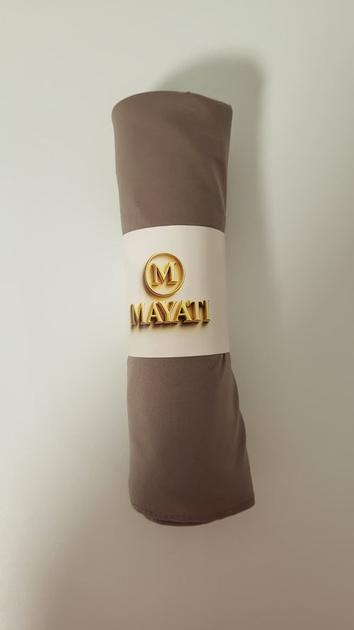 Mayati liquid Jersey Hijab Kopftuch – Weicher Stoff, Modernes Design